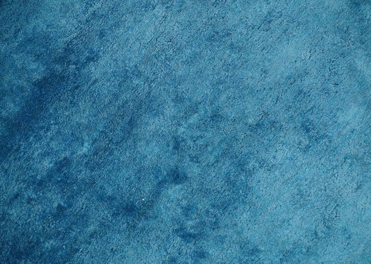 Modern Solid Blue Reflections Hand Tufted 4x4R ft Bedroom, Living Room Rug Art Silk Area Rug