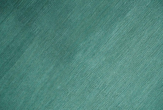 Traditional Floral Border Pattern Hand knotted Aqua Green and Brown 5x8 ft Bedroom, Living Room Rug , Wool Silk Area Rug AAOC358