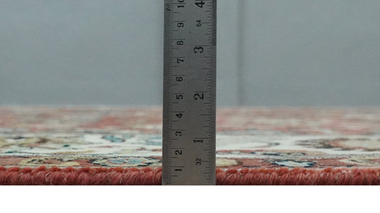 Beautiful Premium look Oushak Hand knotted Brown and Ivory 8x10 wool Area Rug