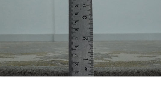 Hand Knotted Gray, Beige And Tan Traditional Rug 6x9 ft Ideal for Living, Bedroom And Dining Rooms | CP33172