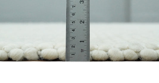 Available in USA Hand-Woven Solid Ivory 5x8,6x9, 8x10,9x12 ft Bedroom, Living Room Rug, kids Room Wool Area Rug | AADOV1