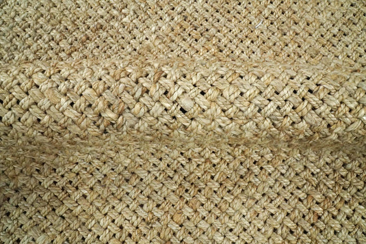 Available in USA Hand-Woven Brown 100% Natural 5x8, 8x10 ft Bedroom, Living Room Rug, kids Room Natural Jute Area Rug -AAJR007- (FC)