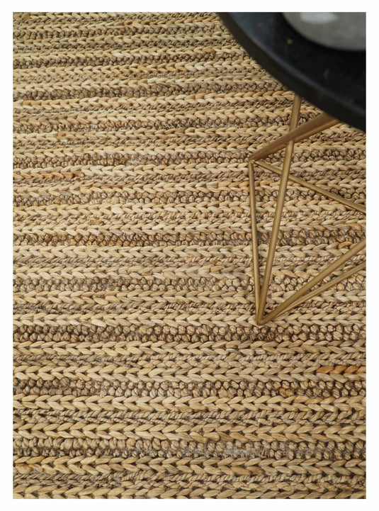 Available in USA Hand-Woven Light Beige 100% Natural Bedroom, Living Room Rug, kids Room Natural Jute Area Rug -AAJR15- (FC)