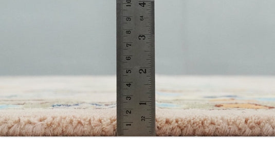 Modern Oushak Peach And Colorful Hand Tufted 2.6x6, 2.6x8, 3x5, 4x6, 5x7, 5x8, 6x9, 8x10 And 9x12 ft Bedroom, Living Room Rug Wool Area Rug