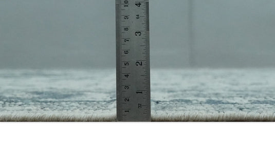 Traditional Pattern Gray And Silver Serapi Hand Knotted Bedroom, Living Room Rug Wool Area Rug