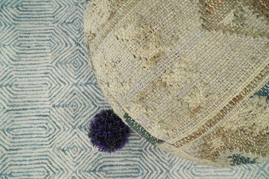 Stools | Ottoman | Footstool | Jute Seat- (FC)