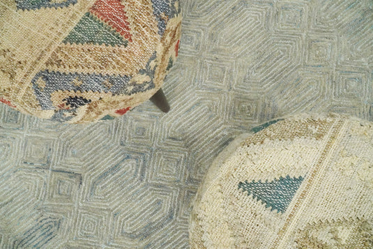 Stools | Ottoman | Footstool | Jute Seat- (FC)