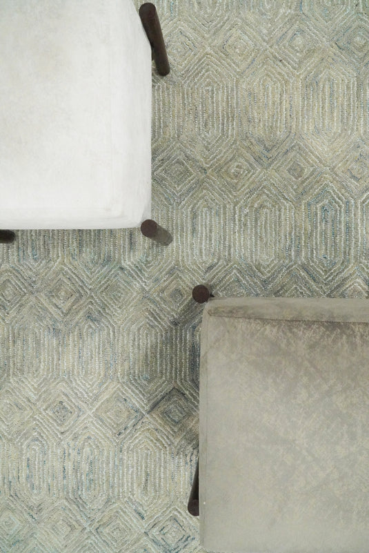 Handmade Gray Velvet Stool | Ottoman | Footstool | Small Velvet Seat