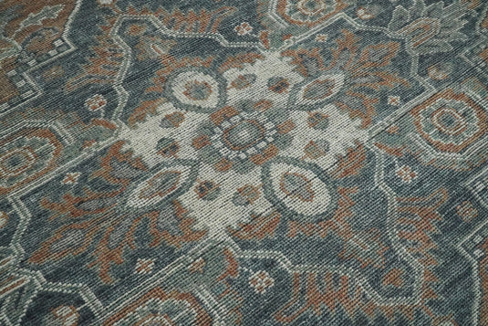 Vintage Distressed Hand Knotted Serapi Charcoal and Rust 3X5, 4X6, 5x8, 6x9, 8x10, 9x12 Traditional Antique Persian Area Rug |2398