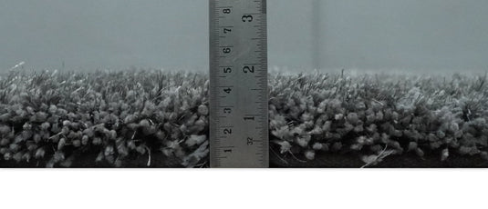 Hand Woven Soft Solid Plush 3x5, 4x6 and 5x7 Dark grey Shaggy Area Rug | SHAG8