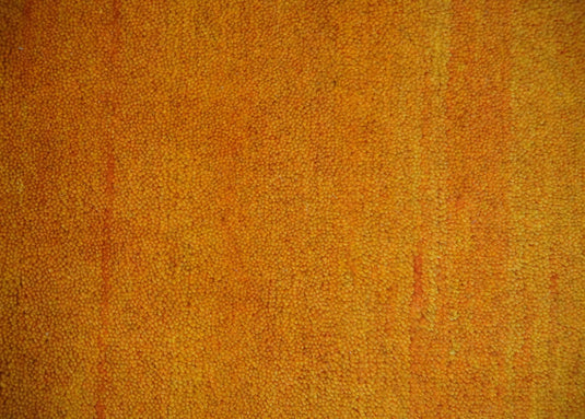 Hand Knotted Gold and Rust Gabbeh Traditional Antique Southwestern rug, 5X8