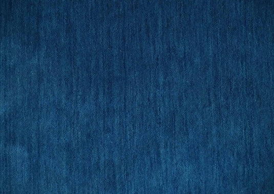 Hand Woven Blue Brown and Rust Wool southwestern Lori area rug, 6x8