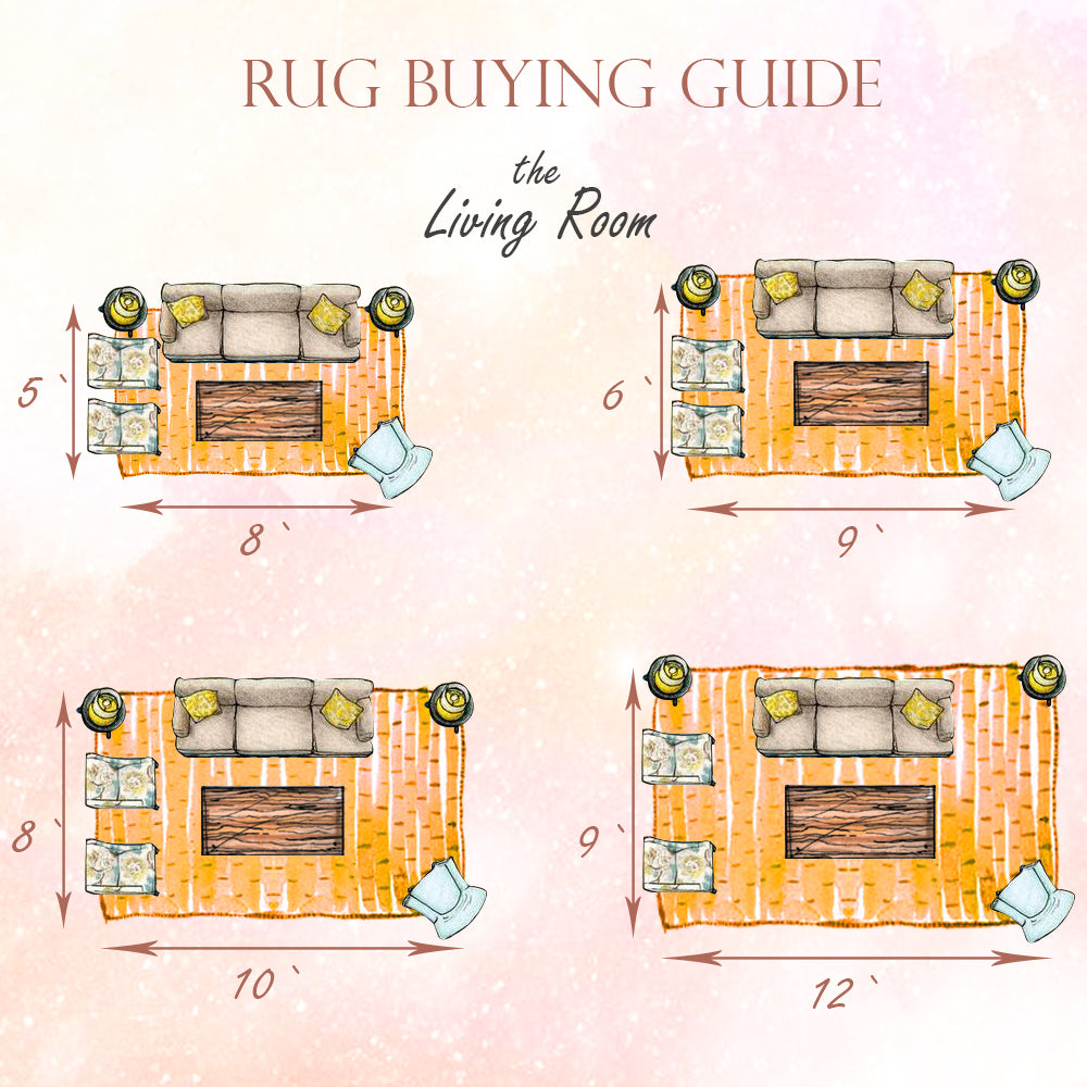 Small Rug Sizing Chart The Ultimate Rug Sizing Guide: Finding the Perfect Fit for Your Space