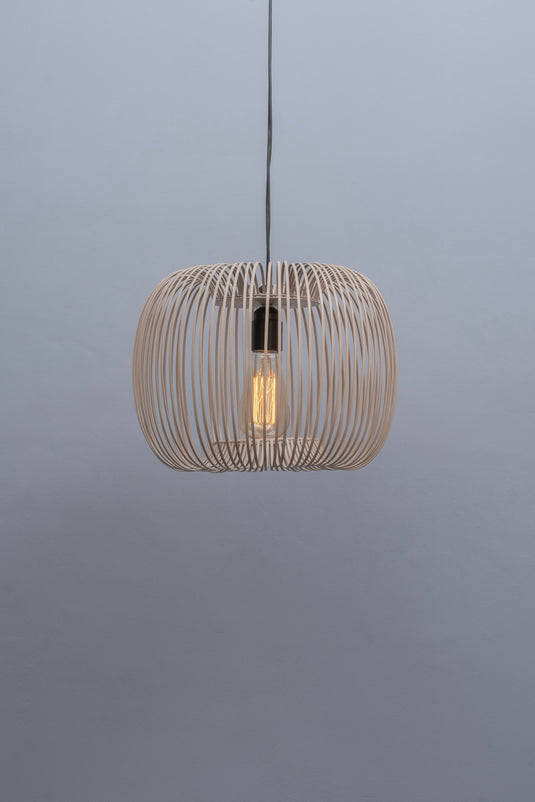 Elegant Light Grey Metal Pendant Lamp