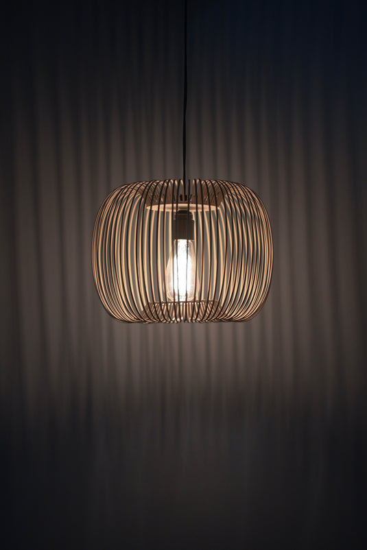 Elegant Light Grey Metal Pendant Lamp