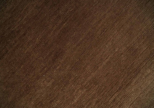 Modern Geometrical Pattern Handloom Brown and Rust 4x6 ft Bedroom, Living Room Rug , Wool, Art Silk  Area Rug AAOC946