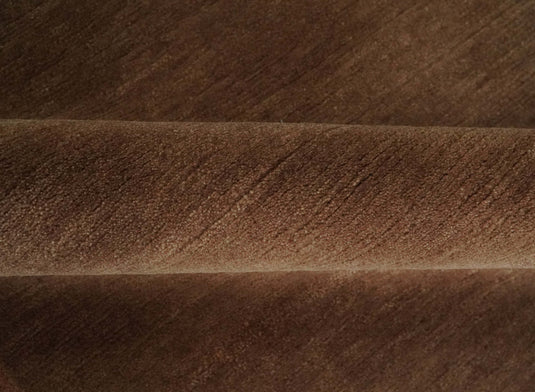 Modern Geometrical Pattern Handloom Brown and Rust 4x6 ft Bedroom, Living Room Rug , Wool, Art Silk  Area Rug AAOC946