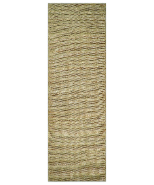 Available in USA Hand-Woven Brown 100% Natural Bedroom, Living Room Rug, kids Room Natural Jute Area Rug -AAJR14- (FC)
