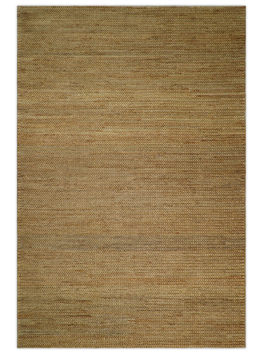 Available in USA Hand-Woven Brown 100% Natural Bedroom, Living Room Rug, kids Room Natural Jute Area Rug -AAJR14- (FC)