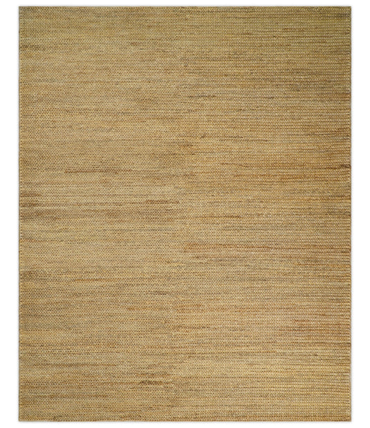 Available in USA Hand-Woven Brown 100% Natural Bedroom, Living Room Rug, kids Room Natural Jute Area Rug -AAJR14- (FC)