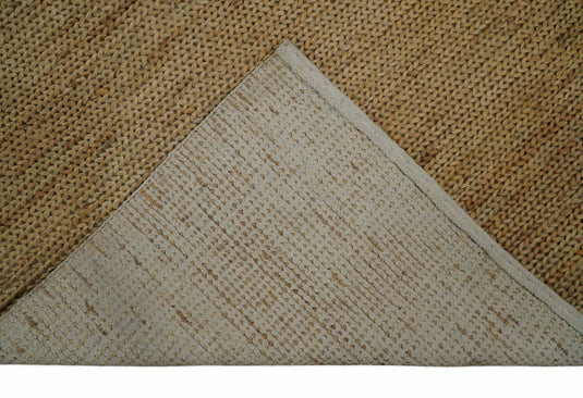 Available in USA Hand-Woven Brown 100% Natural Bedroom, Living Room Rug, kids Room Natural Jute Area Rug -AAJR14- (FC)