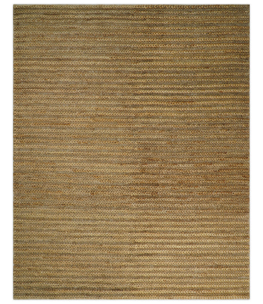 Available in USA Hand-Woven Light Beige 100% Natural Bedroom, Living Room Rug, kids Room Natural Jute Area Rug -AAJR15- (FC)