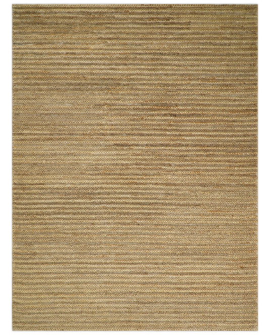 Available in USA Hand-Woven Light Beige 100% Natural Bedroom, Living Room Rug, kids Room Natural Jute Area Rug -AAJR15- (FC)