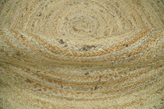 Available in USA Hand Braided Light Brown 100% Natural Bedroom, Living Room Rug, kids Room Natural Round Jute Area Rug -AAJR6-(FC)