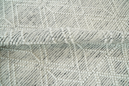 4x6 , 5x8 and 8X10 White Beige Handwoven Rug