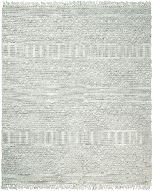 4x6 , 5x8 and 8X10 Ivory Grey Handwoven Rug