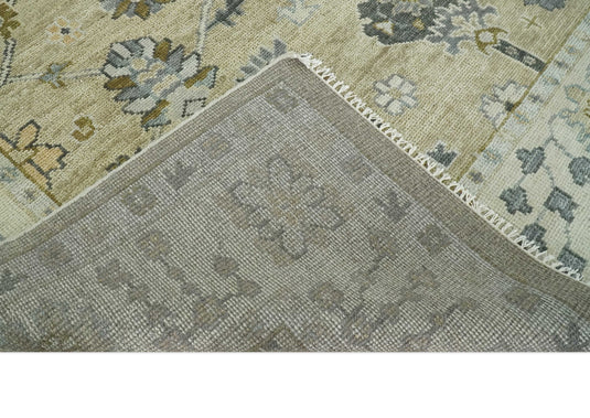 Antique Tradtional Vintage Oushak Camel, Gold and Ivory 5x8,6x9,8x10,9x12,10x14 and 12x15 | CP920