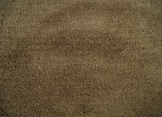 Hand Woven Soft Solid Plush  3x5, 4x6 and 5x7 Brown Shaggy Area Rug | SHAG3